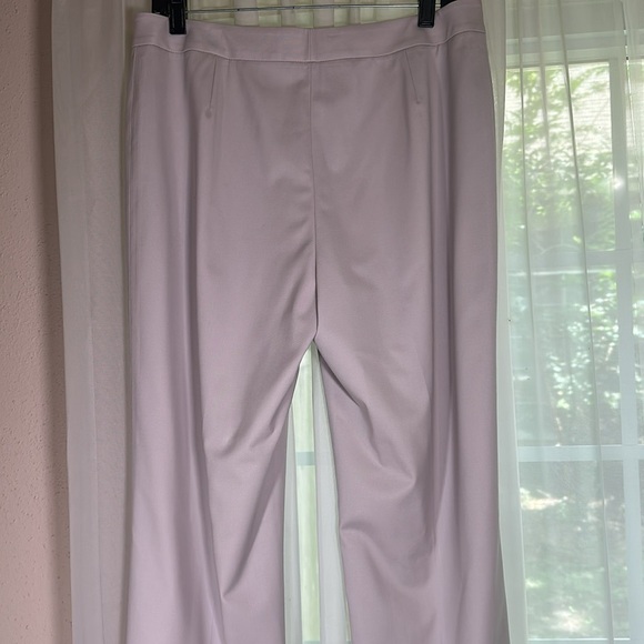 Lafayette 148 New York Menswear Pants Stretch Cotton Khaki Tan Size 10 NEW - Picture 12 of 16